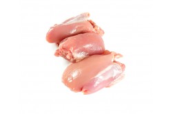 Fleisch vom Hühnerschenkel
